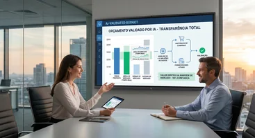 Orçamento validado por IA
