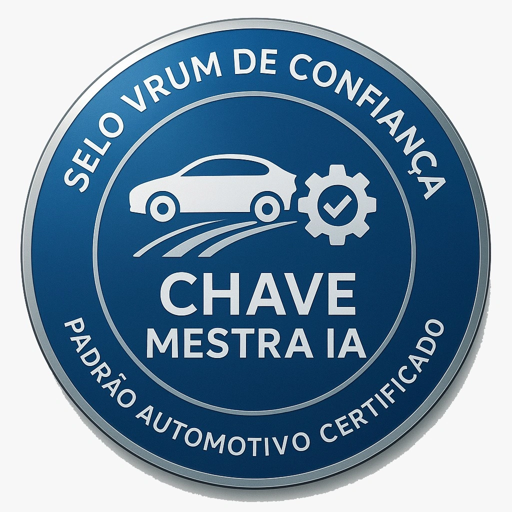 Selo Chave Mestra de oficina credenciada pela VRUM